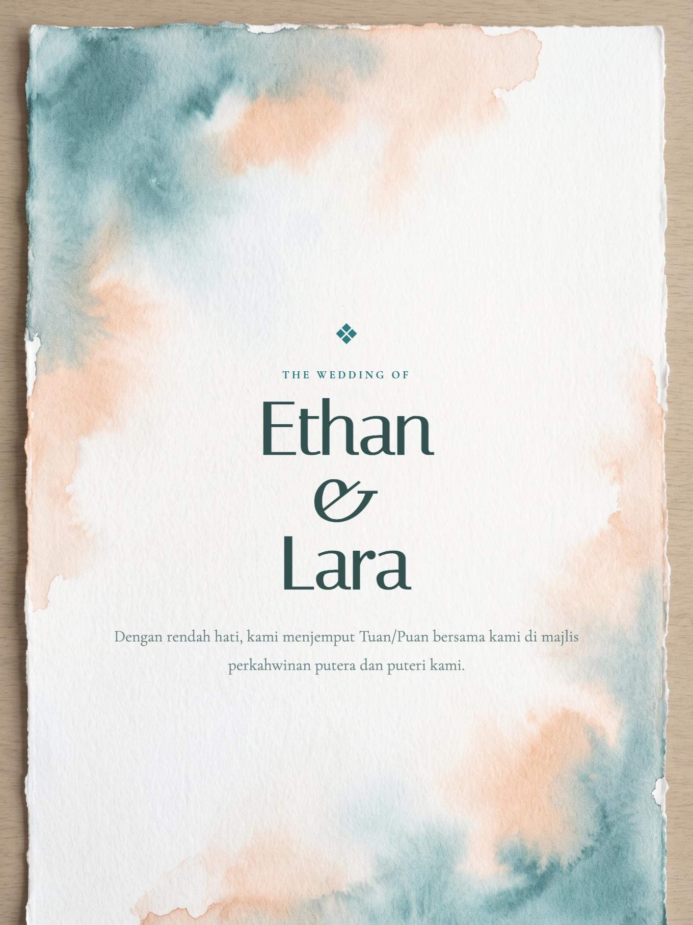 Pancaran Teal Pic